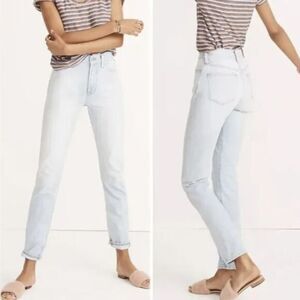 NEW *with Stains* Madewell The Perfect Vintage Jean in Fitzgerald‎ Wash, 26